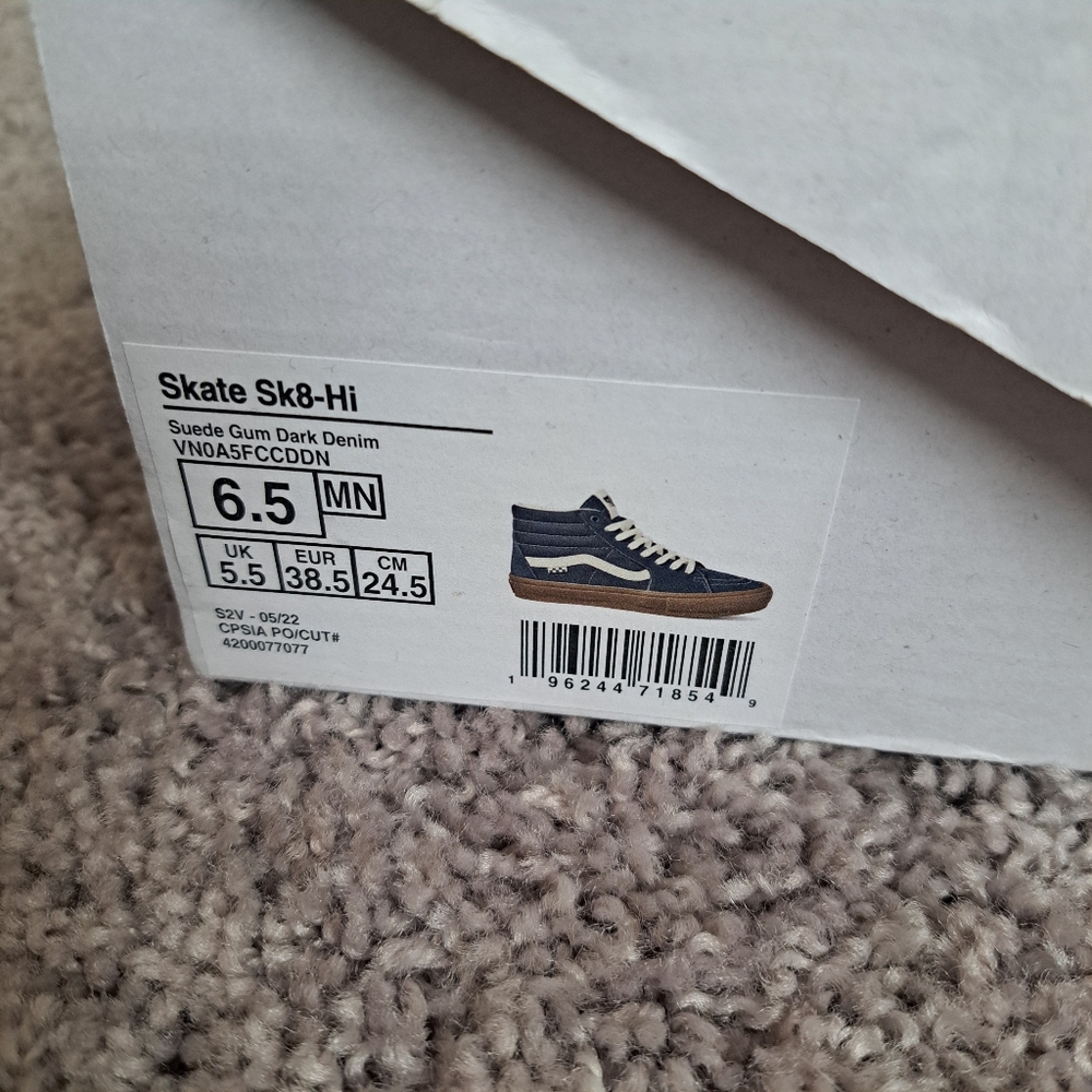 Skate Sk8-hi vans nwt